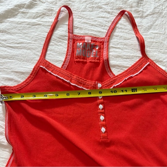 Make + Model orange Chemise with Plush Texture - Picture 4 of 8